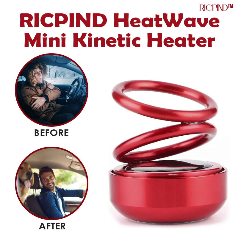 RICPIND WärmeWelle Mini-Kinetik-Heizung – Revampmansion